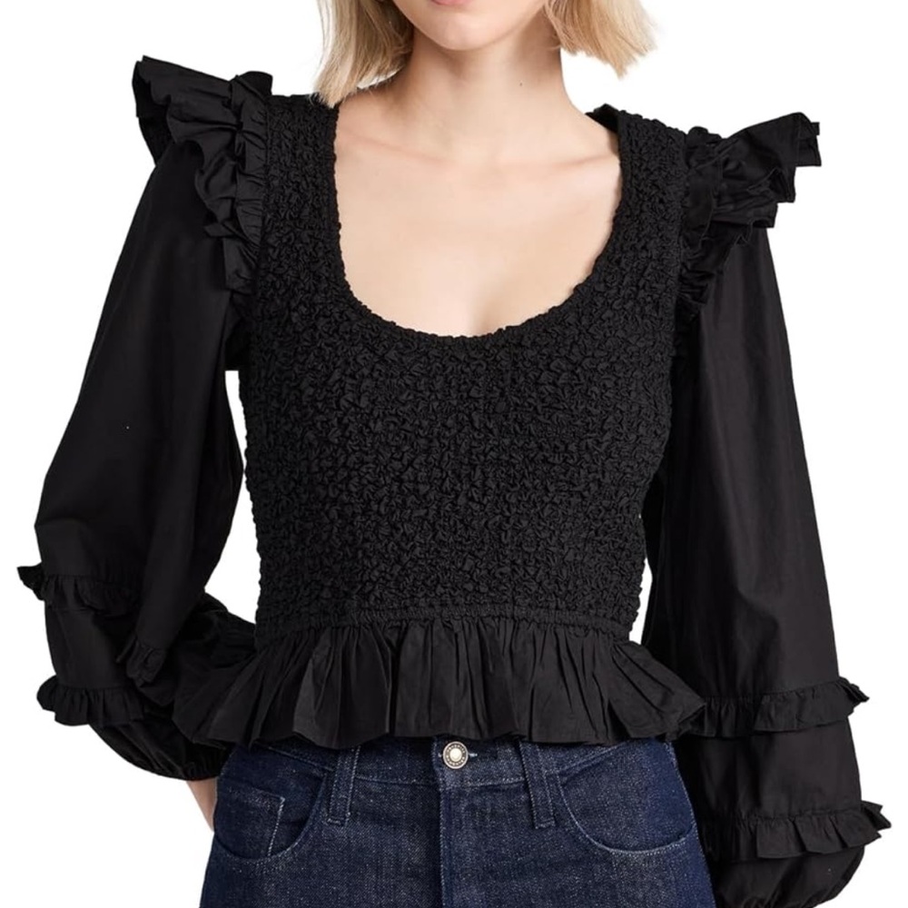 Cleobella Veronika Ruffled Blouse